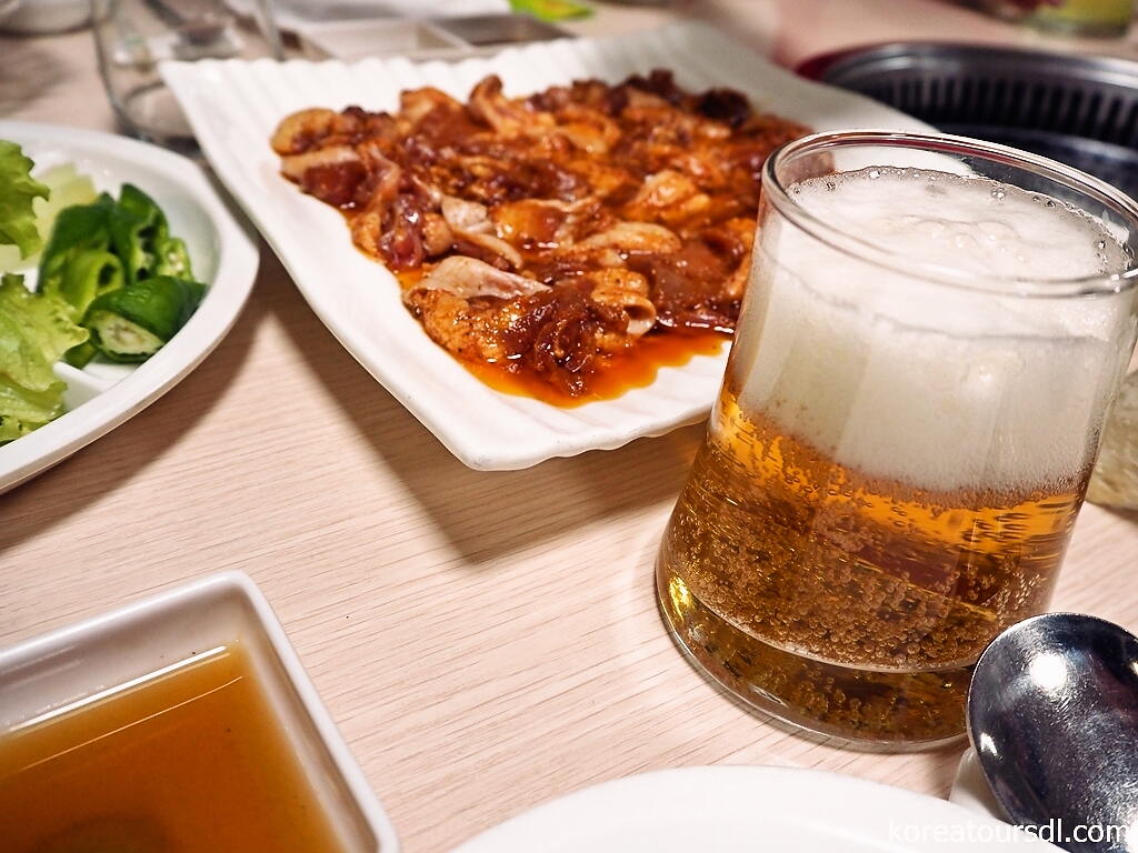 北朝鮮料理・大同江ビール