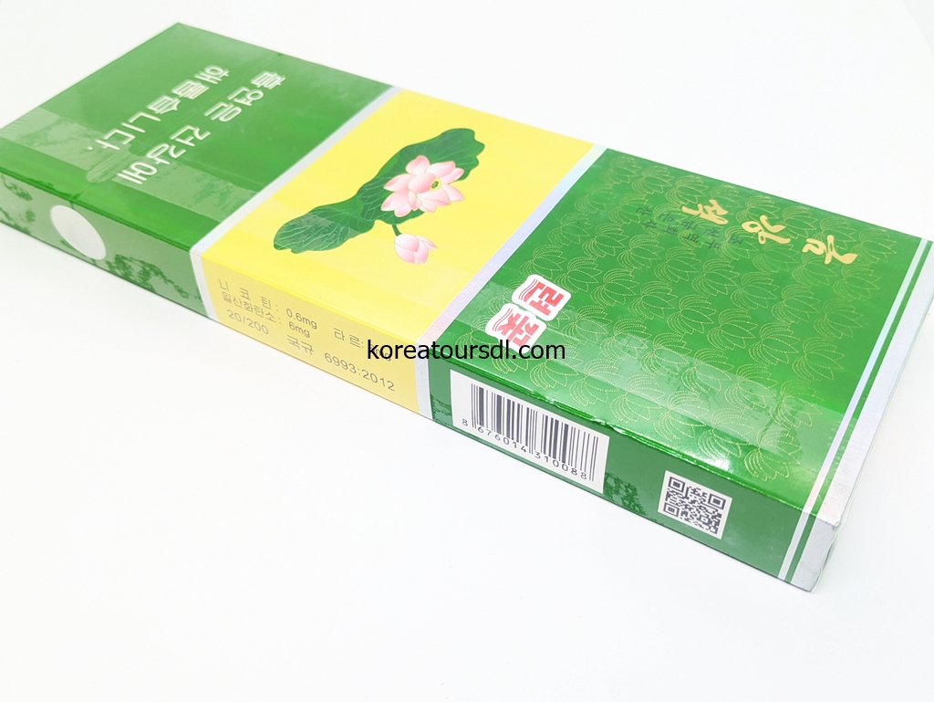 北朝鮮からの逆輸入品と思われる「蓮の花」